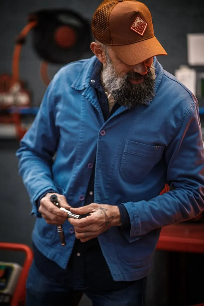 &SONS Jackets & Coats-Blue Bolt Chore Jacket