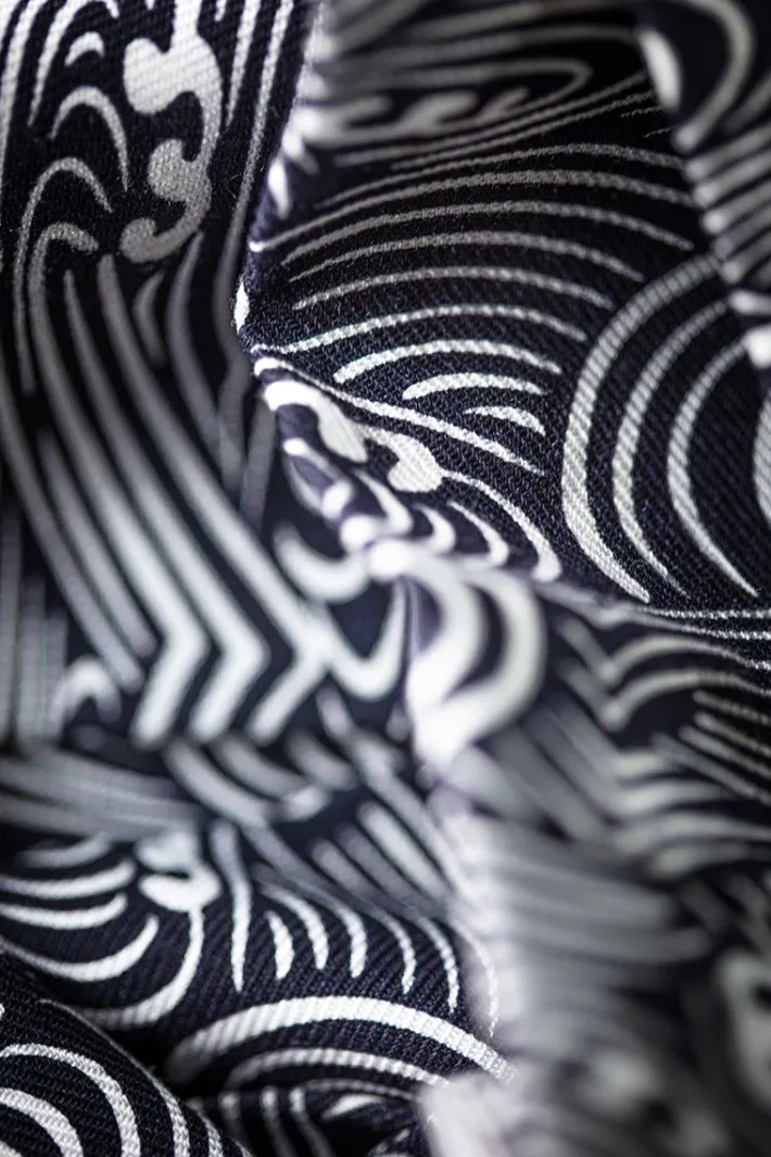 &SONS Scarves-Blue Waves Scarf
