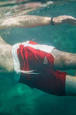 &SONS Bottoms & Shorts-Bodhi Boardshorts Red