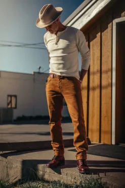 &SONS Bottoms & Shorts-Brandon Jeans Tan