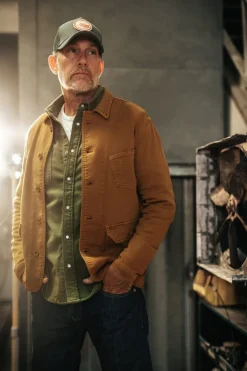 &SONS Jackets & Coats-Carver Jacket Tan