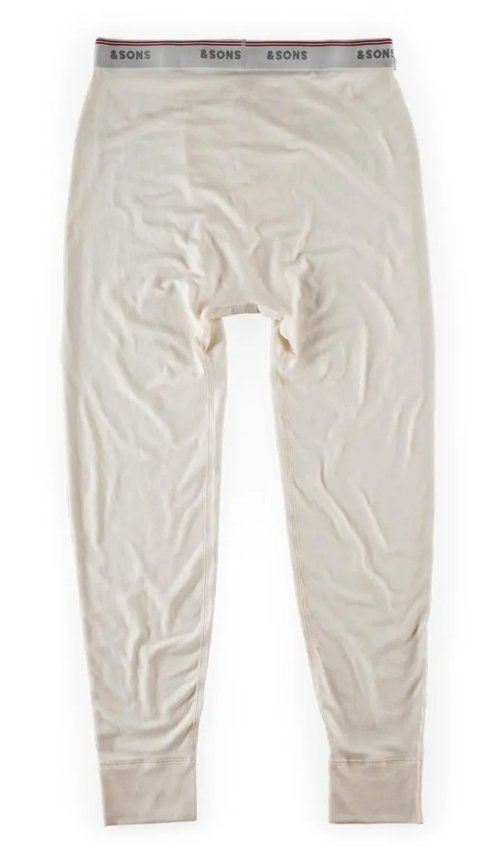 &SONS Tops-Essentials Long Johns Raw