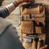 &SONS Essentials-Essentials Toilet Bag Tan