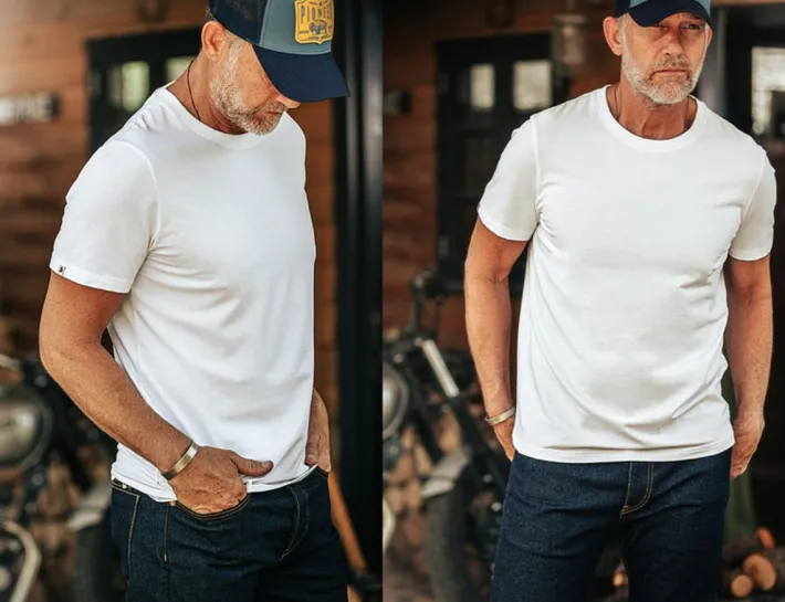 &SONS Tops-Essentials T-Shirt White