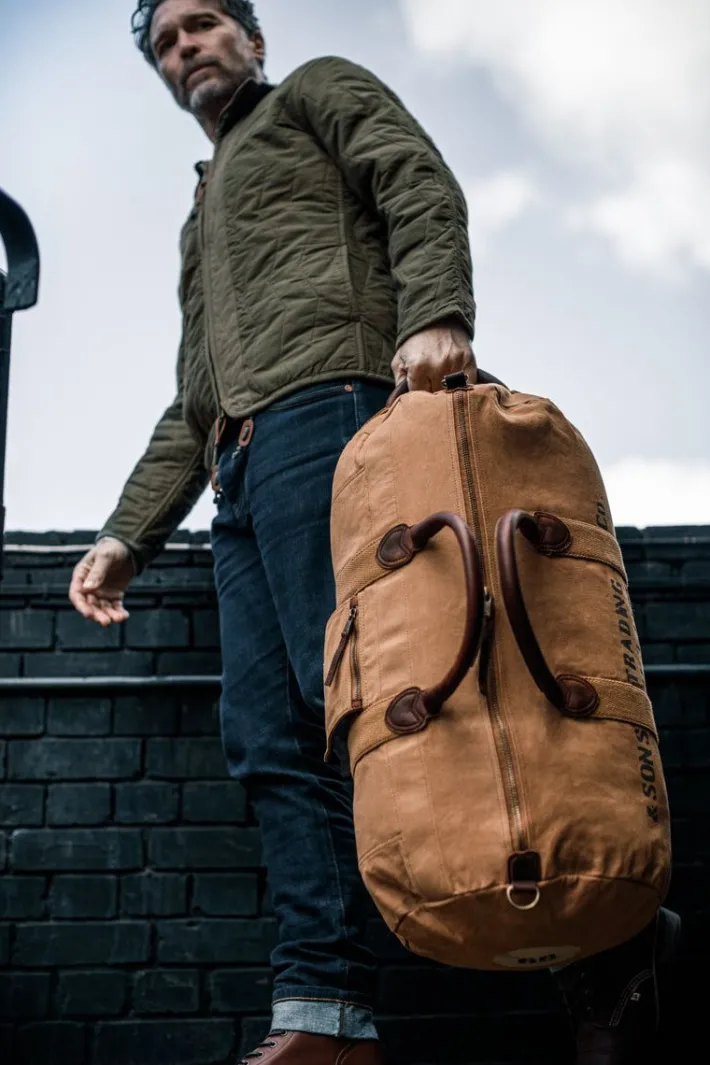 &SONS Leather Goods-Great Escape Bag Tan