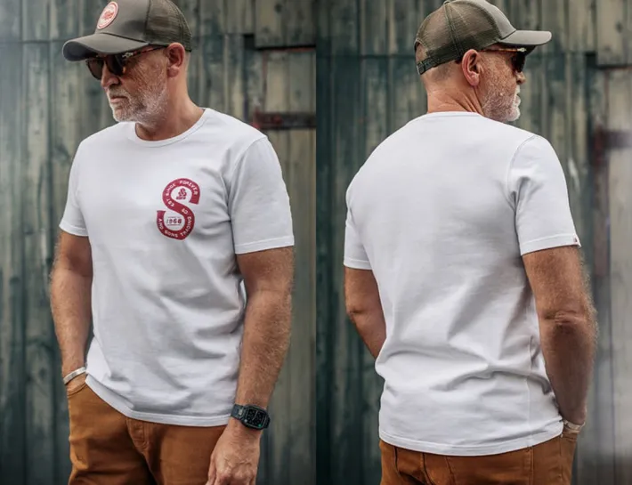 &SONS Tops-Sigma T-Shirt White