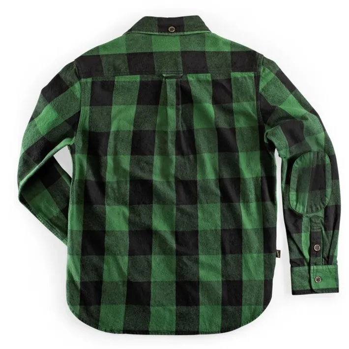 &SONS Jackets & Coats-Yukon Flannel Field Shirt Green