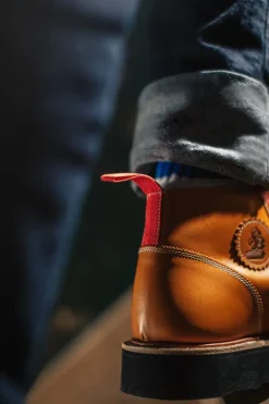 &SONS Footwear-Tricker's X Monkey Boot